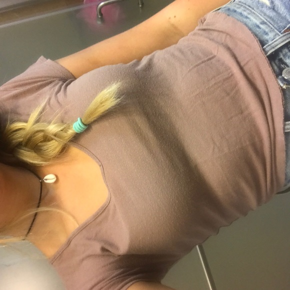 Me to We ribbed short sleeve top - Picture 4 of 4